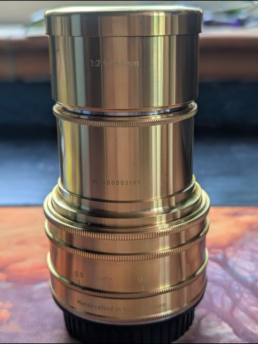 Lomography's Daguerreotype Achromat 2.9/64 Art Lens Chromat Brass Camera Lens